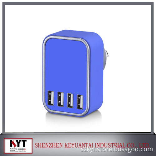 22.5w 5V/4.5A 4 port usb travel adapter,CE,Rohs,Fcc,SAA certified